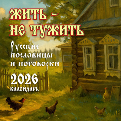 

Календарь настенный, Жить - не тужить. 2026 год