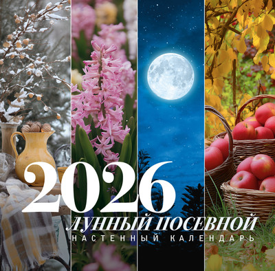 Календарь настенный АСТ Лунный посевной на 2026 год (9785171769208) -