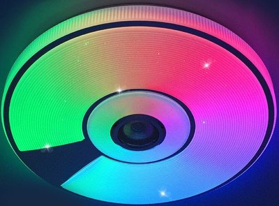 

Потолочный светильник, Song RGB 80W R-APP-480x75-WHITE/CHROME/SHINY-220-IP20