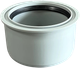 Переходник внутренней канализации Burke Суперкомпакт PP DN 110x90 / 11090G (серый) - 