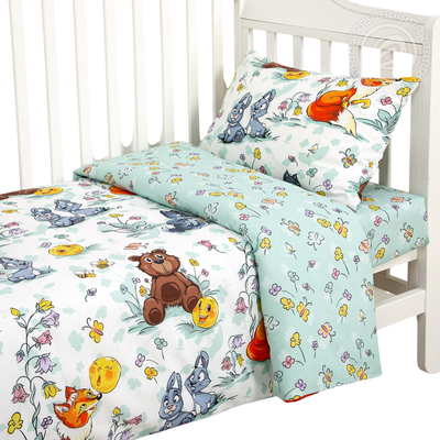 

Комплект постельный для малышей, Колобок 922