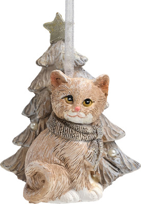 

Елочная игрушка, Котик / 162-1300