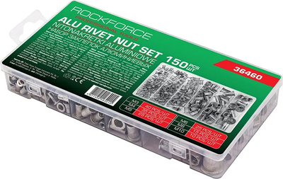 Набор заклепок RockForce RF-36460 (62195), (150шт) - 