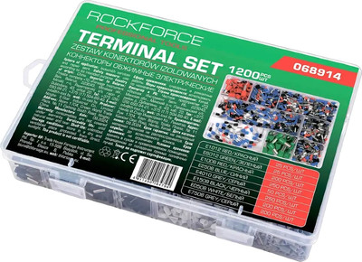 Набор наконечников и гильз для кабеля RockForce RF-068914 (62220), (1200пр) - 