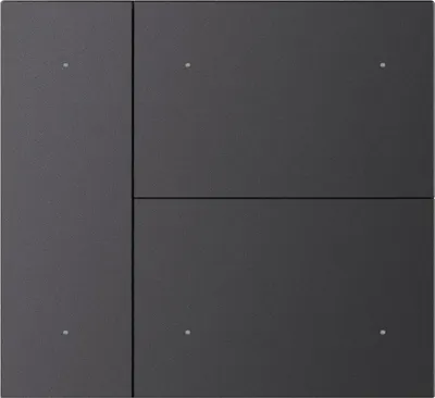 

Лицевая панель, Intelligent KNX-23-3G-SUF Dark Grey / 051095