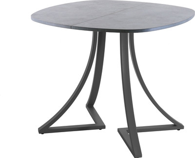 Обеденный стол AMC Elite Е24(900) D7 (графит/бетон чикаго светло-серый) - 