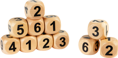 Набор кубиков для настольной игры Sima-Land 10514675 (30шт) - 