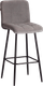 Стул барный Tetchair Medeo (велюр, серый) - 