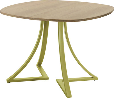 Обеденный стол AMC Elite Е24(800) D7 (золото/дуб небраска натур) -