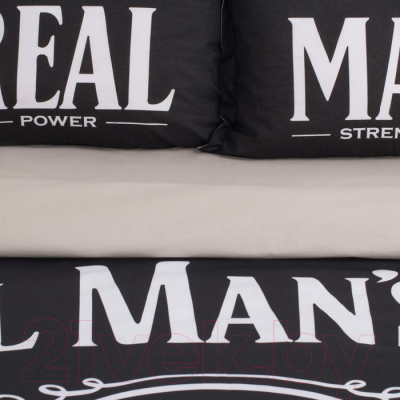 Комплект постельного белья Этель Real Man / 4154831