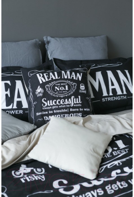 Комплект постельного белья Этель Real Man / 4154832