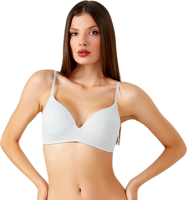 Бюстгальтер Mark Formelle 512428 (р.70A, серый меланж 4306-А) - 
