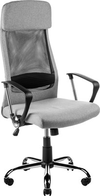 Кресло офисное Mio Tesoro Монте AF-C9769 (светло-серый/черный) - 