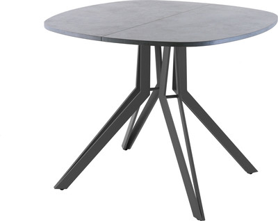 Обеденный стол AMC Elite Е21(900) D7 (графит/бетон чикаго светло-серый) - 