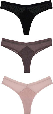 Комплект женских трусов Mark Formelle 412475-3 (р.98, тауп) - 