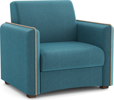 Кресло-кровать Олмеко Авалон М (жаккард тесла деним/жаккард тесла крем) -