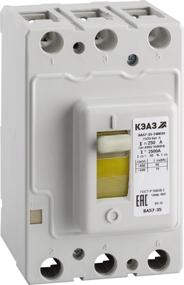 

Выключатель автоматический, ВА57-35-340010-50А-160-690AC-УХЛ3 / 108584