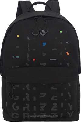Рюкзак Grizzly RQL-617-1 (черный/разноцветный) -