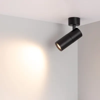 

Спот, SP-ARTEMIS-SURFACE-FLAP-R55-12W Warm3000 BK / 051793