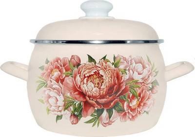 

Кастрюля, Букет пионов С-4210 САП2/4Жм