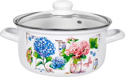 

Кастрюля, Букет гортензий С-1512 САП2/4ЭК