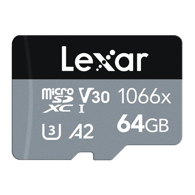 Карта памяти Lexar High-Performance 1066x microSDXC 64GB (LMS1066064G-BNANG) - 