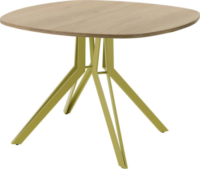 Обеденный стол AMC Elite Е21(800) D7 (золото/дуб небраска натур) -