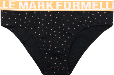 Трусы детские Mark Formelle 413356 (р.134/140-68-60, треугольники на черном) -
