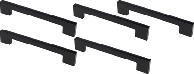 Ручка для мебели AKS PS36/C36 128/160 / 116 579 (черный матовый, 5 шт) -