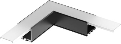 

Угол профиля для светодиодной ленты, PLS-LOCK-H25-L90 BLACK / 031268