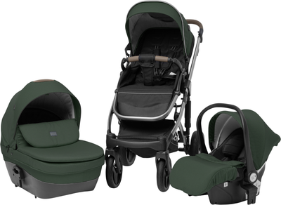 Детская универсальная коляска Bubago Rosano 3в1 / BG 164-3 (изумрудный) - 