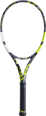 Теннисная ракетка Babolat Pure Aero 2023 / TSRD00158097 (черный/желтый, ручка 2) -