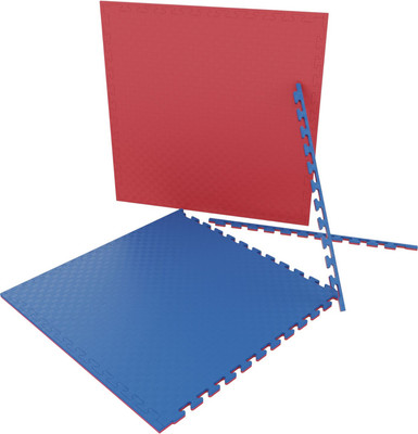 Гимнастический мат DFC EVATAT-RB-100/100/2 (синий/розовый) - 