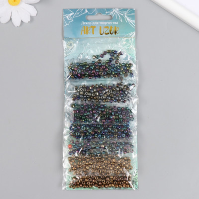 Набор бисера Арт Узор Бензиновые расцветки / 9702864 -