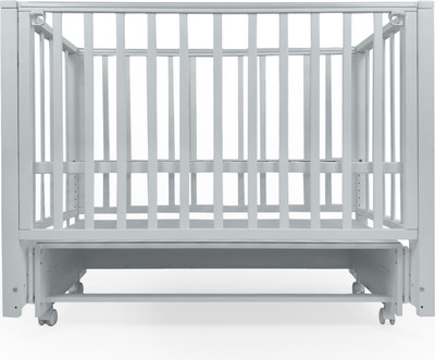 Детская кроватка Sweet Baby Vittoria Pro с маятником (серый) - 