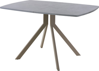 Обеденный стол AMC Elite / Е18(1100) D6 (капучино/бетон чикаго светло-серый) - 