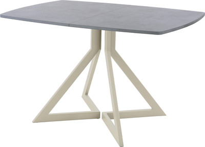 Обеденный стол AMC Elite / Е20(1200) D6 (бежевый/бетон чикаго светло-серый) - 