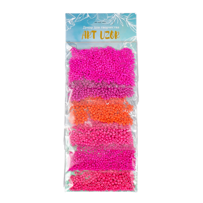 Набор бисера Sima-Land От розового до красного / 6074987 - 