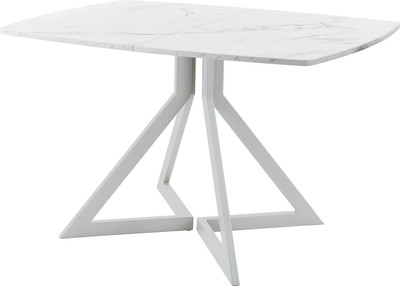 Обеденный стол AMC Elite / Е20(1200) D6 (серебро/мрамор кристалл) - 