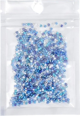 

Набор бисера, Перламутр. Сине-голубое ассорти / 7998774