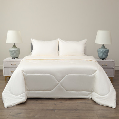 Комплект постельного белья с одеялом Sofi de Marko Элиана Евро / Кт-Эл-Евро-ав (айвори) -