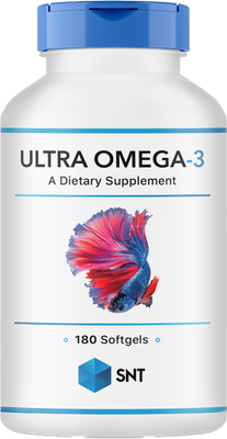 Жирные кислоты SNT Omega-3 Ultra 1250мг (180 капсул) - 