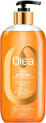 Гель для душа Olea Парфюмированный Драгоценная амбра (420мл) -