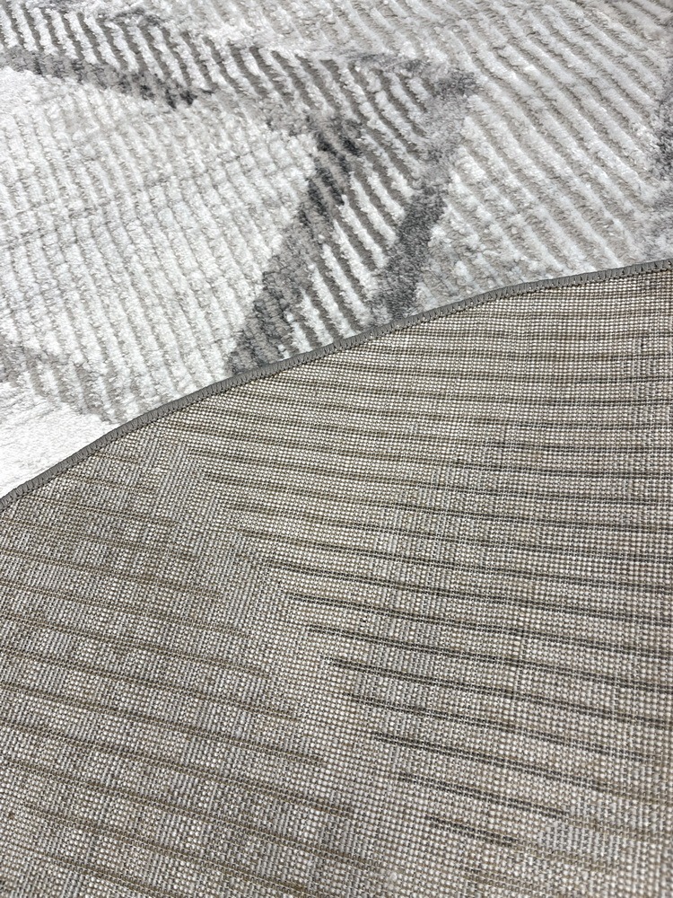 Ковер Safyun Eva / LZ122-GREY-ANTRASIT-OVAL (2x3) — фото 2