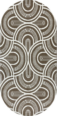 Ковер Safyun Bravo / SN550-LIGHT-BROWN-OVAL (1.6x2.3) - 