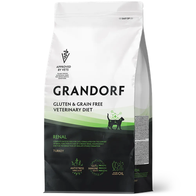 Сухой корм для кошек Grandorf Vet Cat Renal (400г) - 