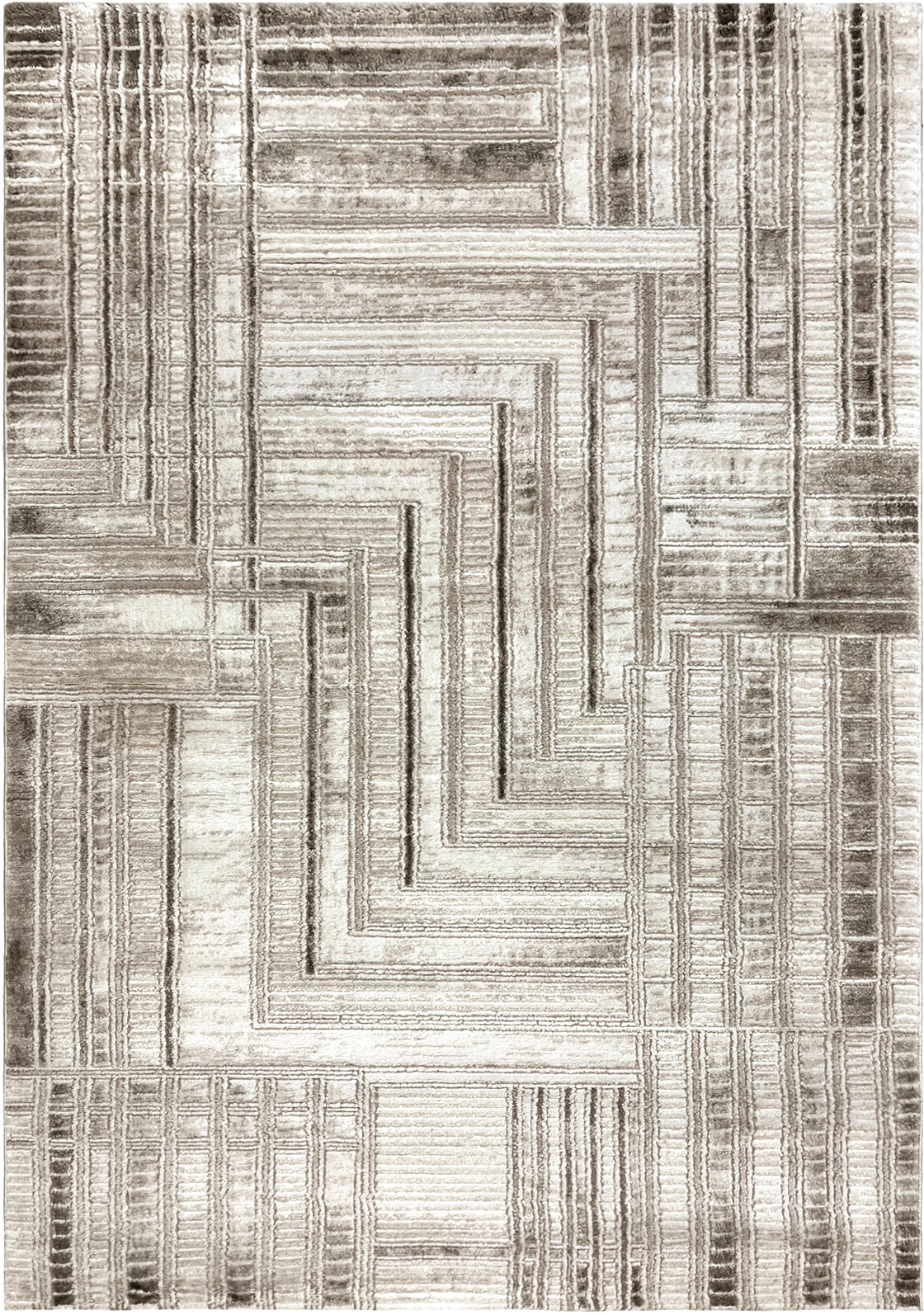Коврик Safyun Eva / LZ137-CREAM-BROWN (0.8x1.5)