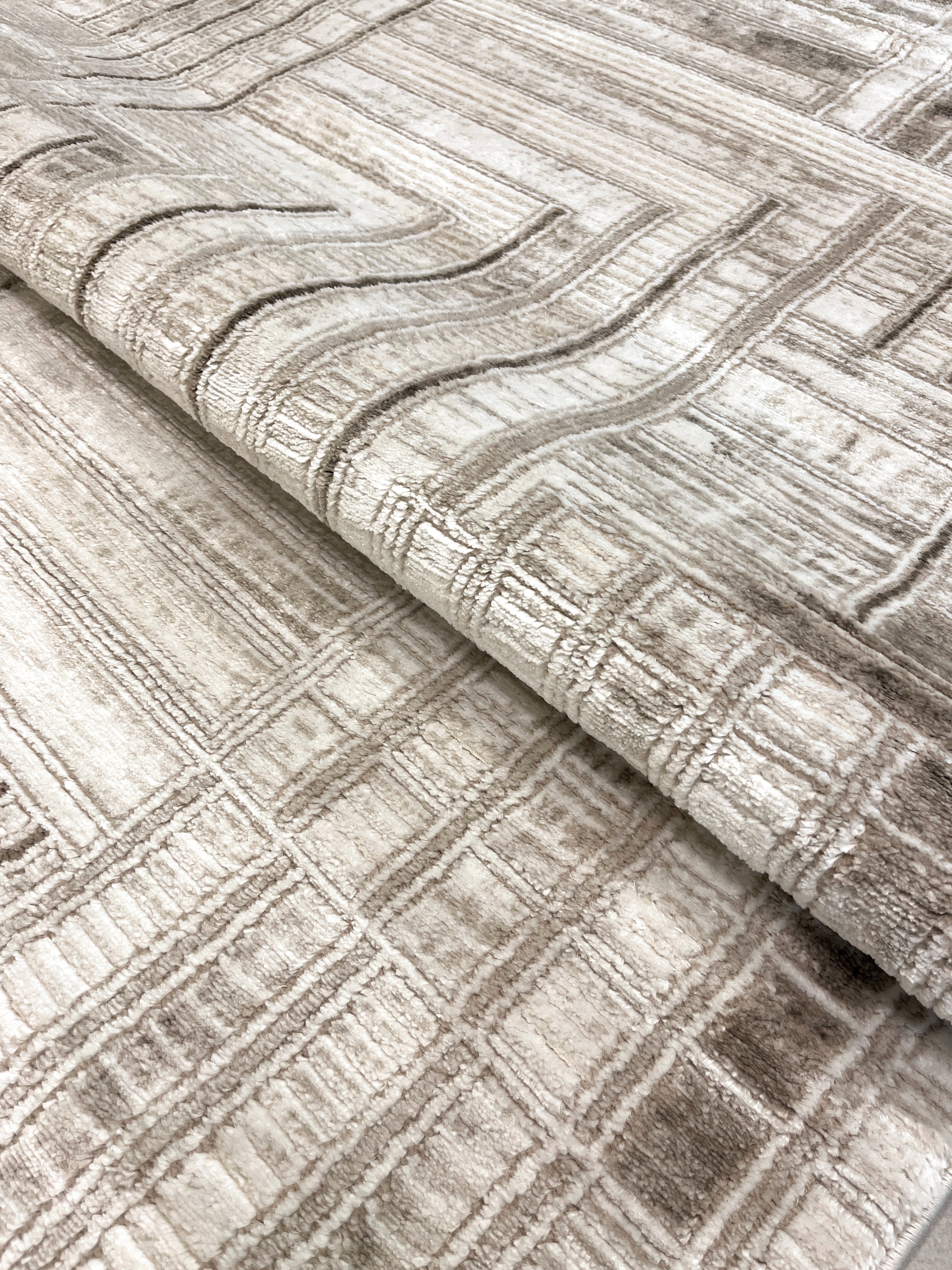 Коврик Safyun Eva / LZ137-CREAM-BROWN (0.8x1.5) — фото 4