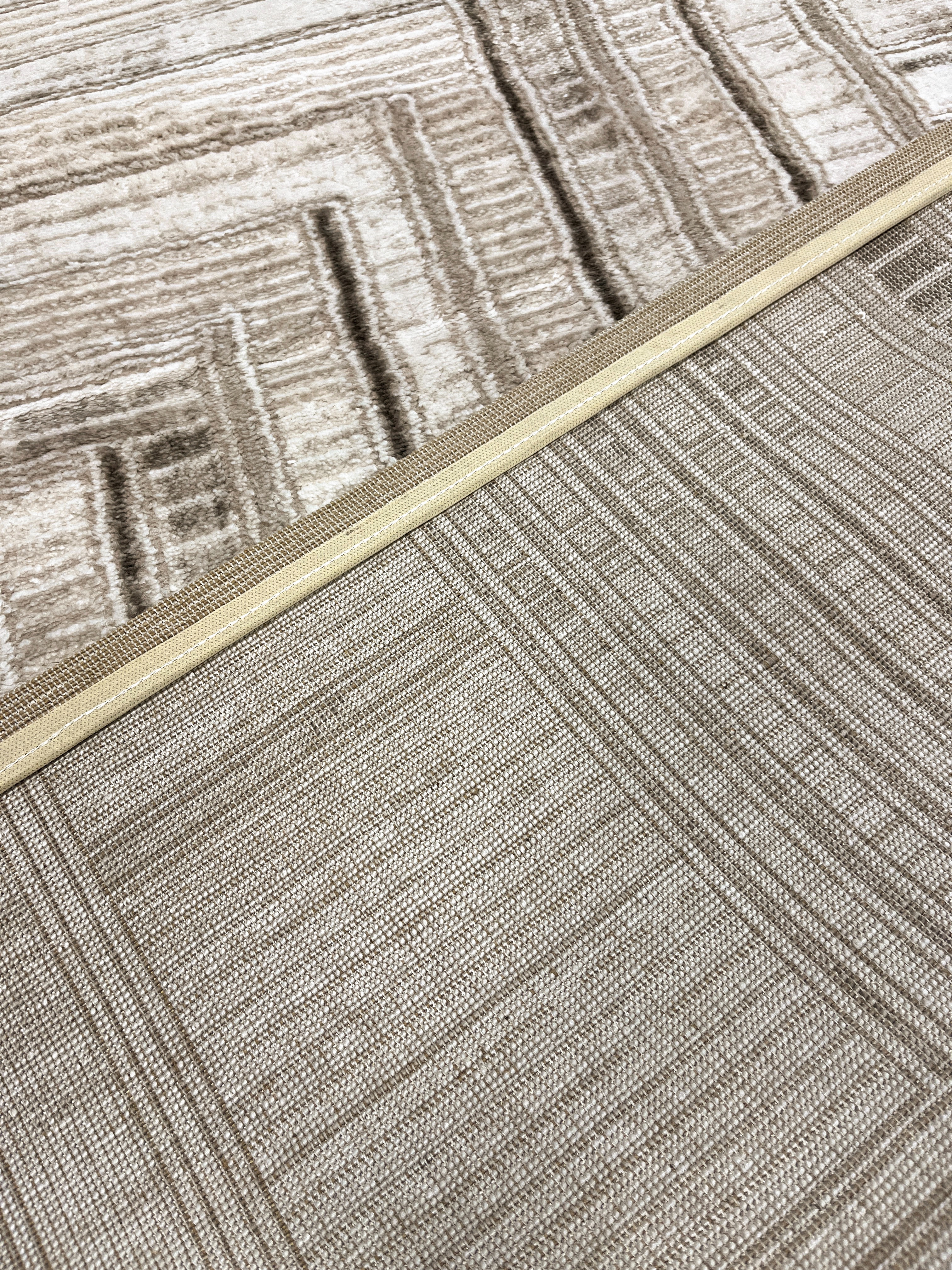 Коврик Safyun Eva / LZ137-CREAM-BROWN (0.8x1.5) — фото 3