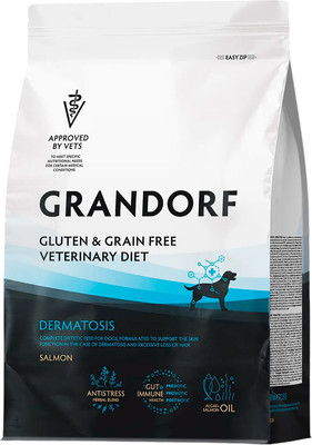 Сухой корм для собак Grandorf Vet Dog Dermatosis (3кг) - 